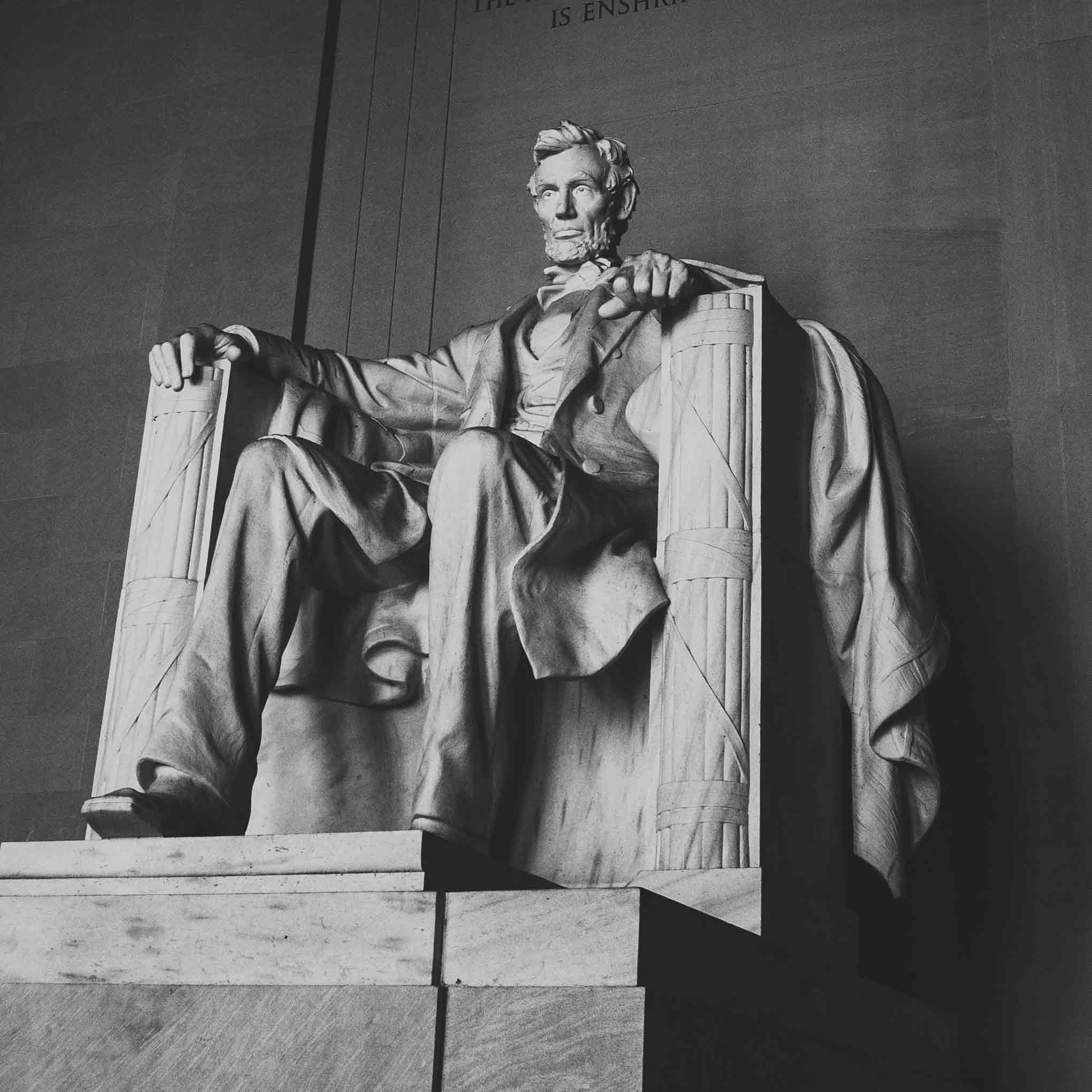 The Lincoln Memorial in Washington DC