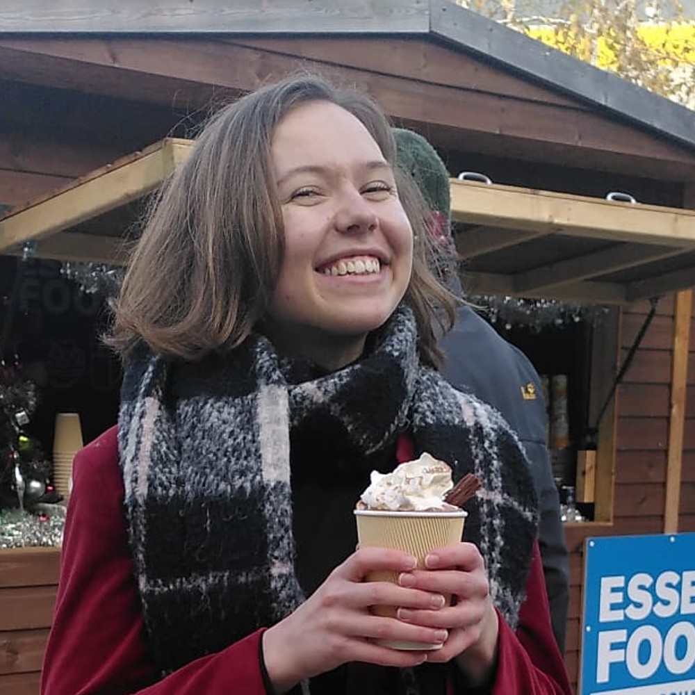 Salli Sarvela smiling