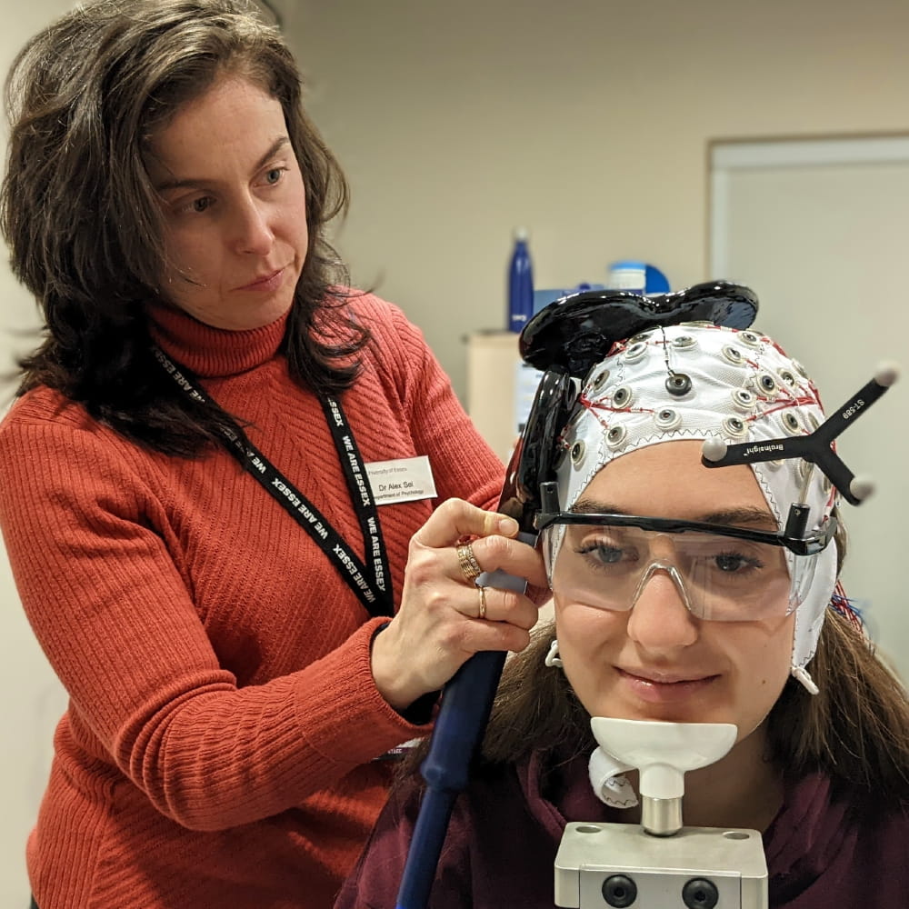 Dr Sel performs the procedure