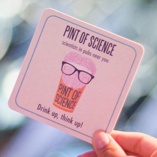 Pint of Science beer mat