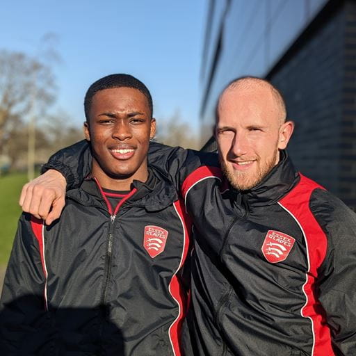 Mayowa Agbolade, 20, and Emiliano Hysi, 26, called up to England Universities squad