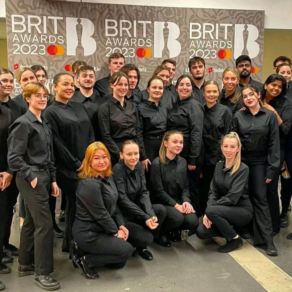 The students at the Brit Awards