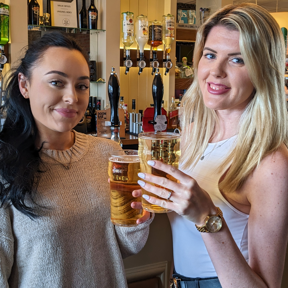 Pint of Science organisers raise a glass