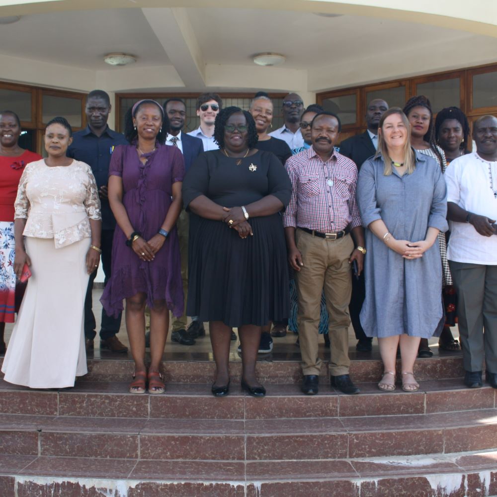 Group of researchers from Essex Uni and teachers from Tanzania