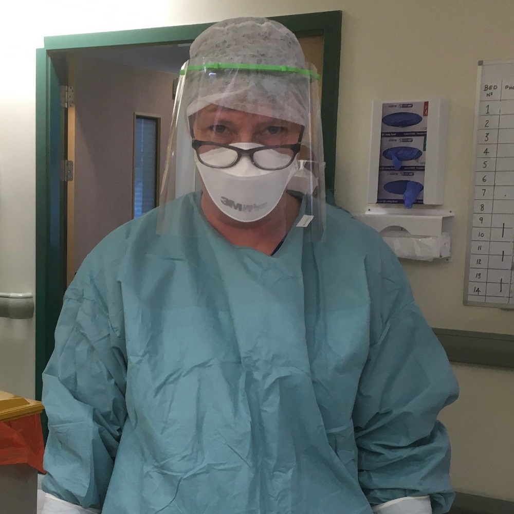 Essex University academic Vikki-Jo Scott working on the frontline 