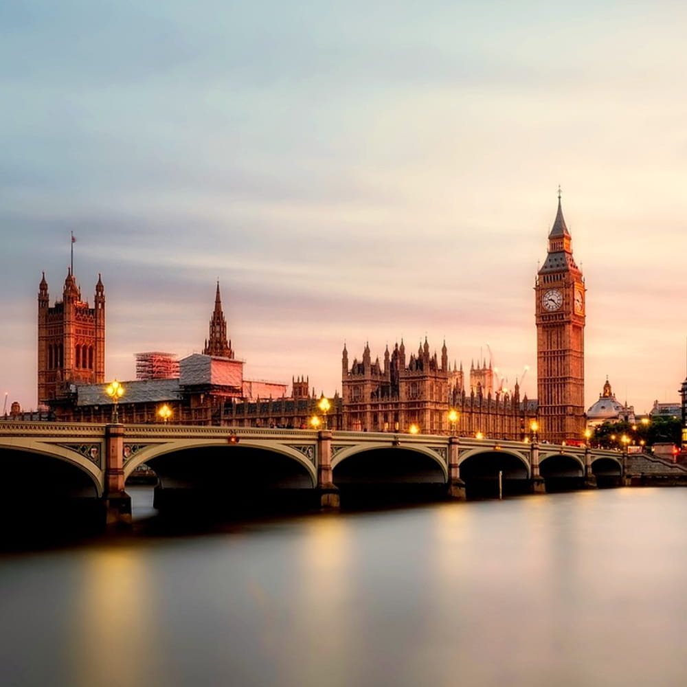 General view of the Houses of Parliament