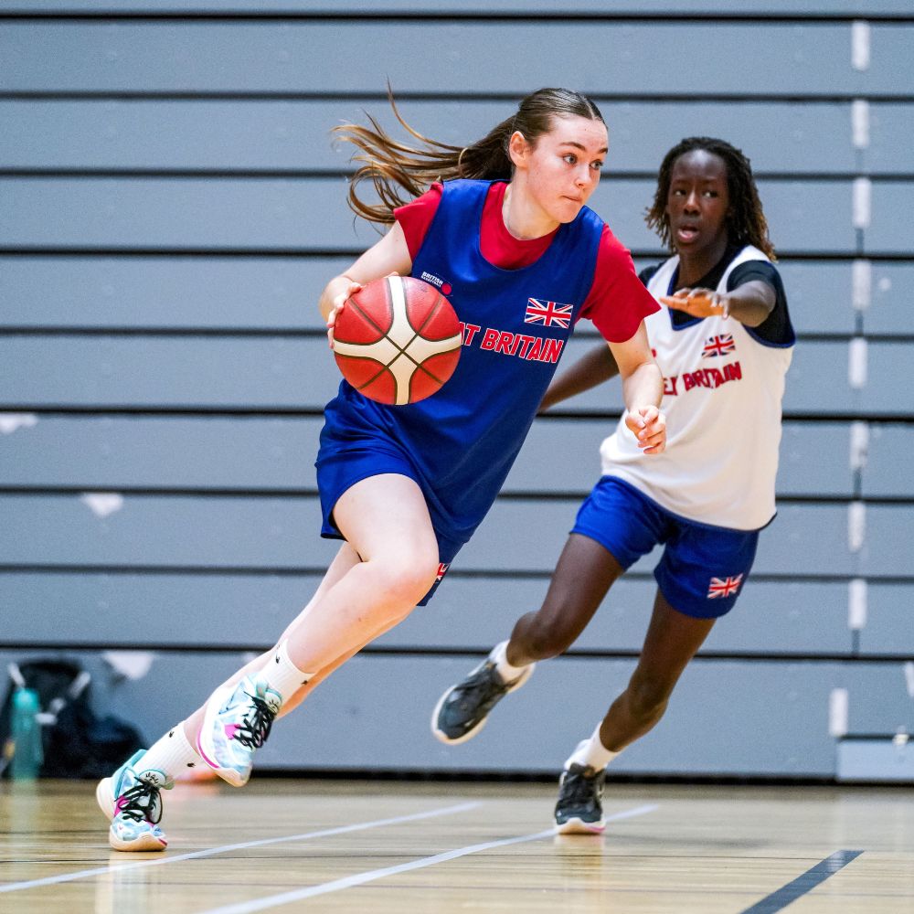 GB squad members training at the Essex Sport Arena