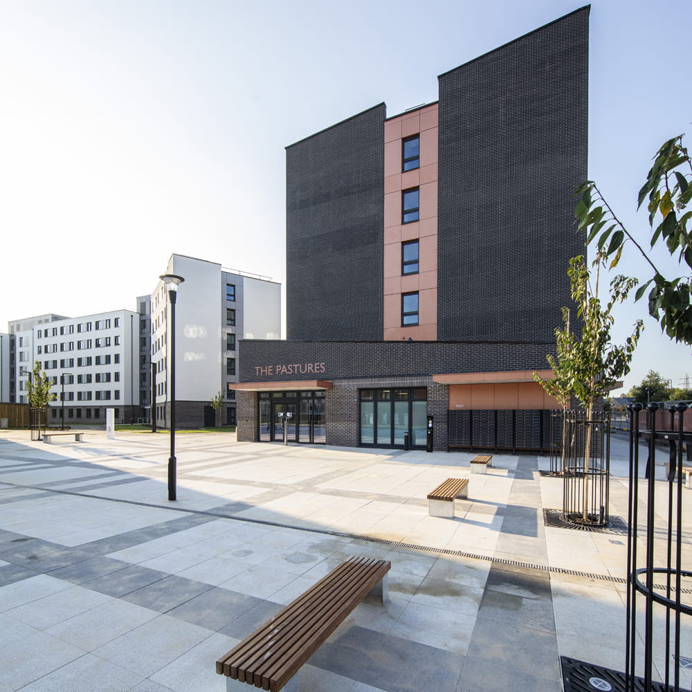 Outside Pastures student accommodation