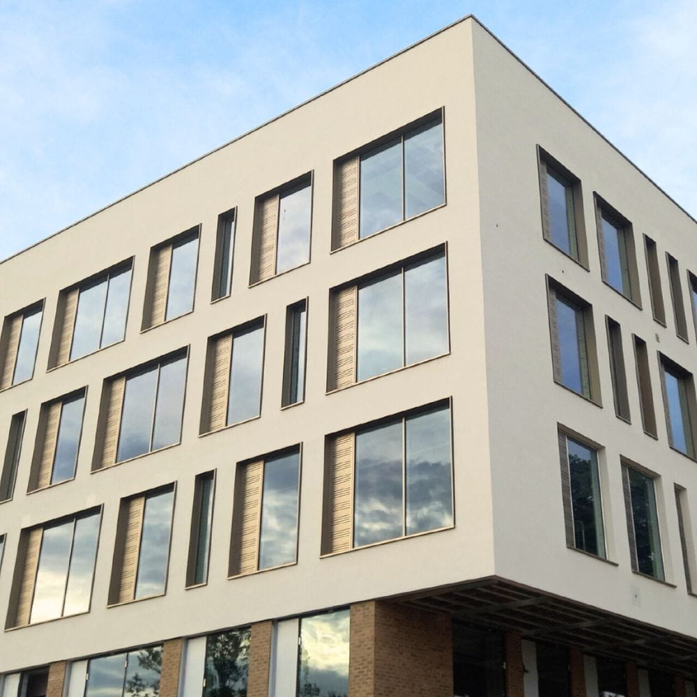 The outside of the latest phase of Parkside