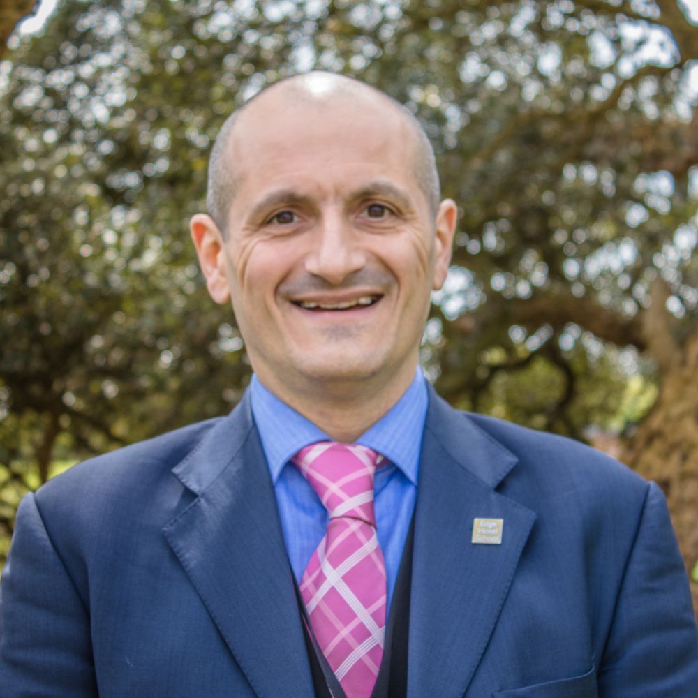 Dimitri Lera, smiling