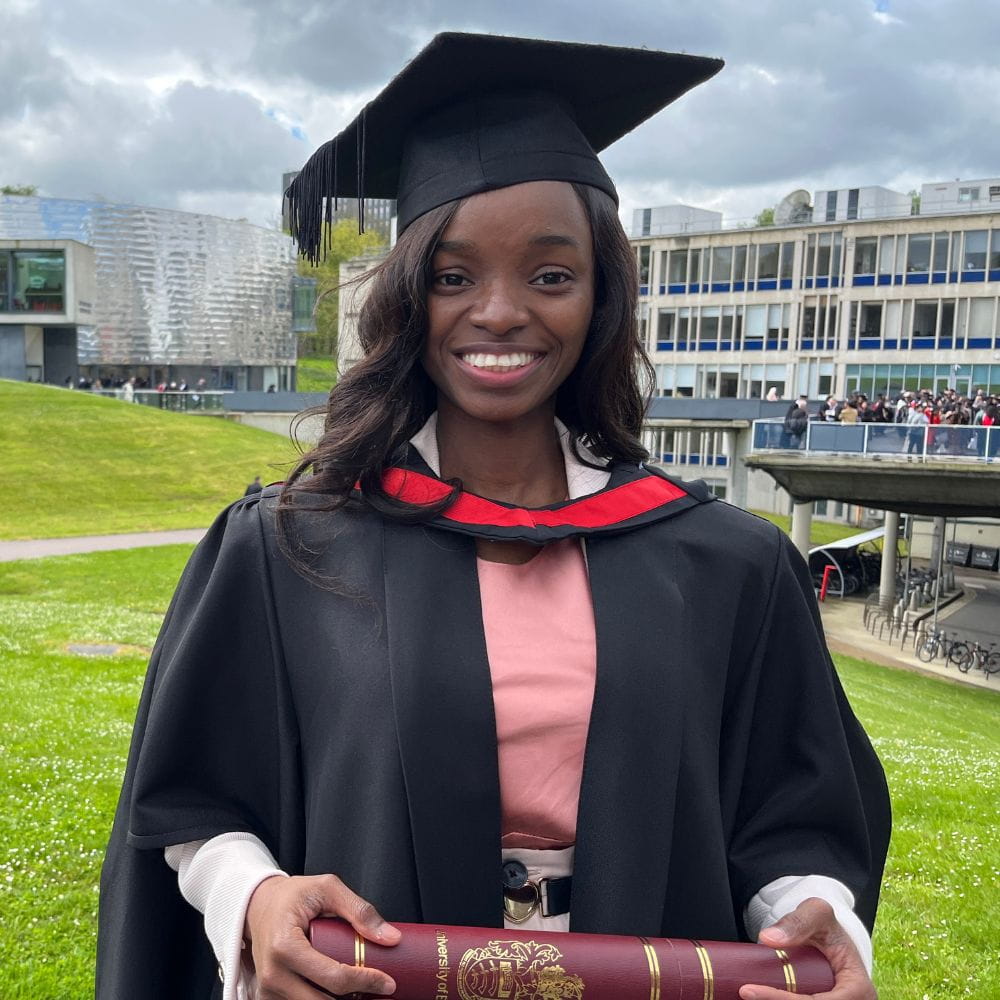 Aruoriwo Ocharive at Graduation 2024