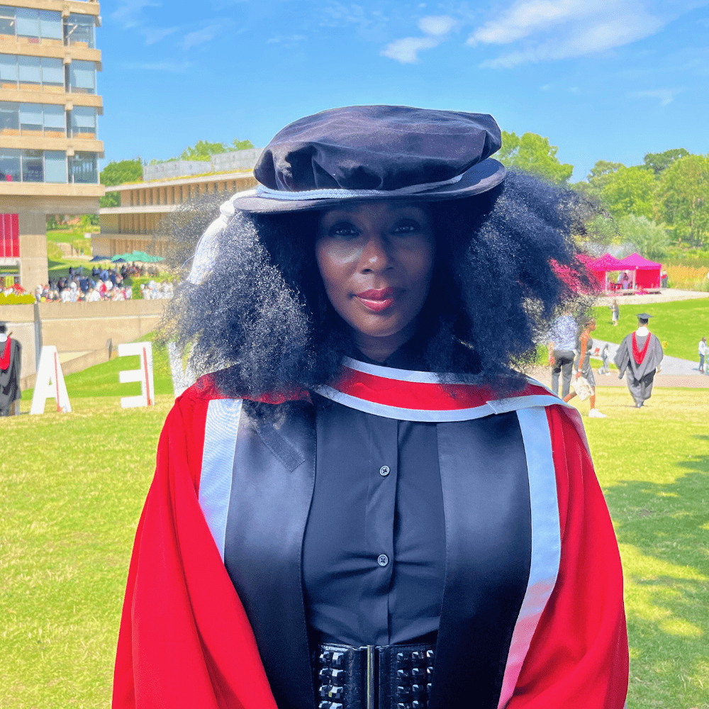 Honorary graduate Elsa James 