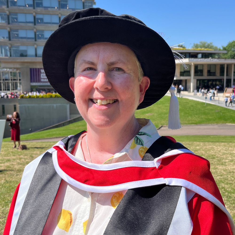 Jo Todd receives honorary degree