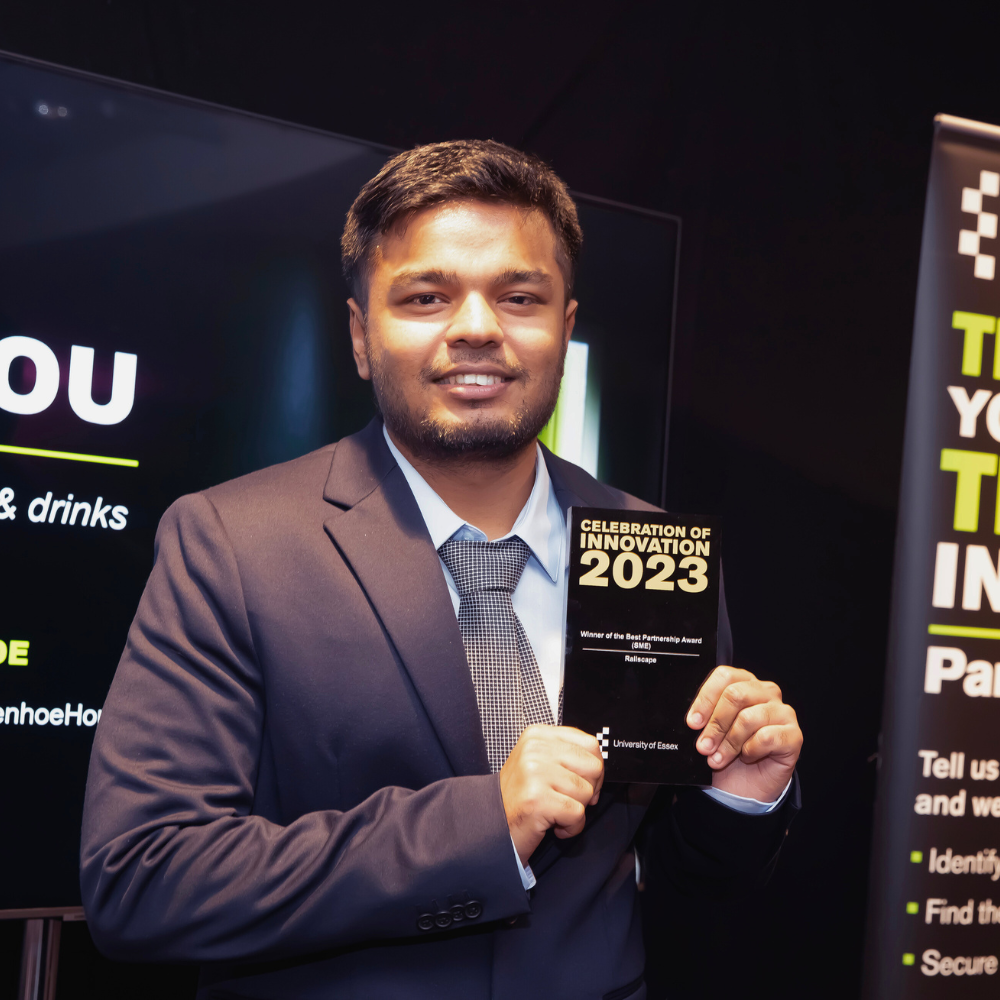 Mohammed Mahbubur Rob Mahid at the 2023 Celebration of Innovation Awards