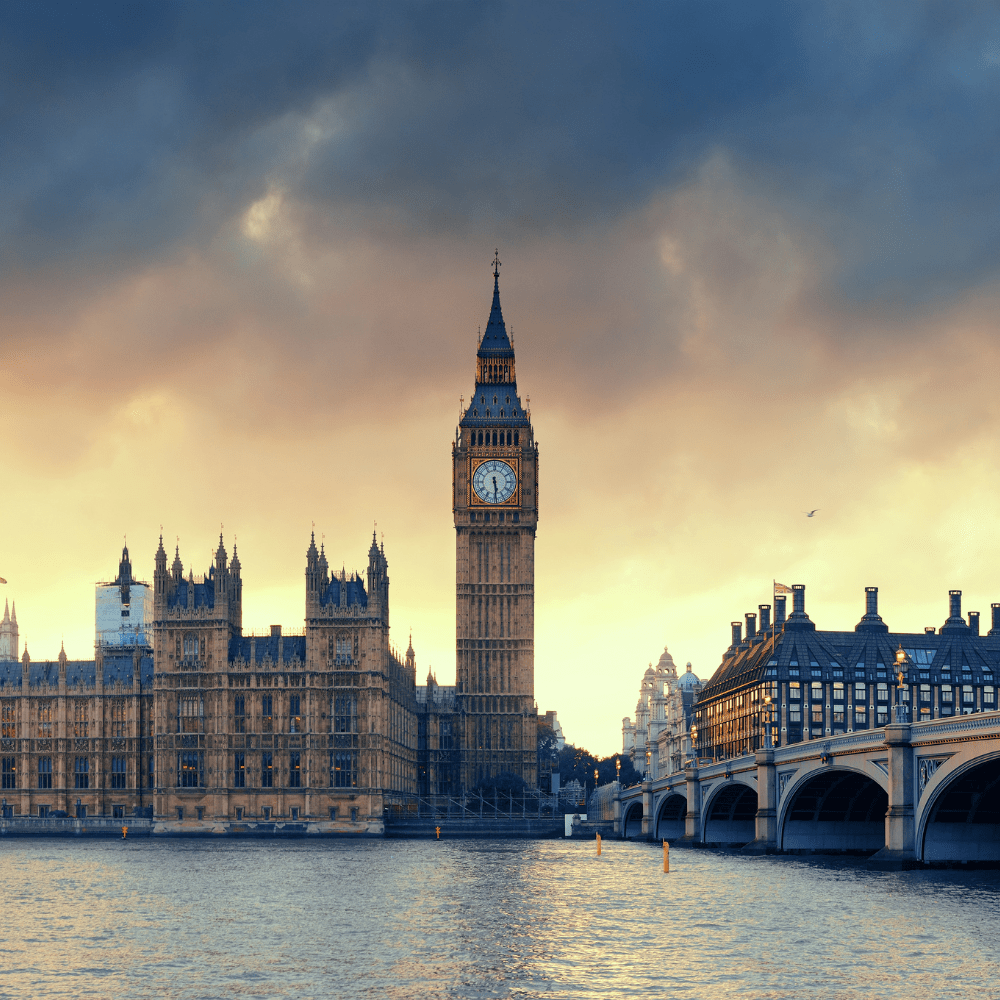 A general view of Big Ben and the House of Parliament