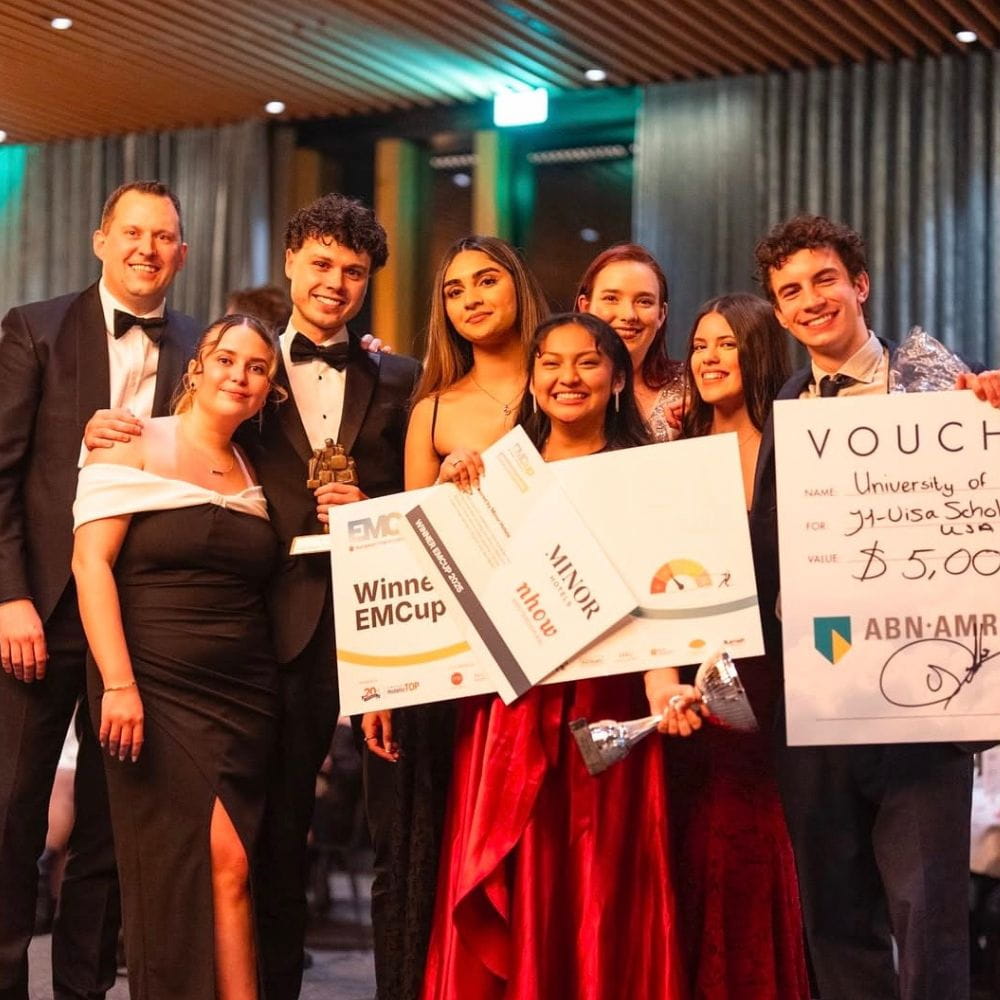 Edge Hotel School students celebrate EMCup success 