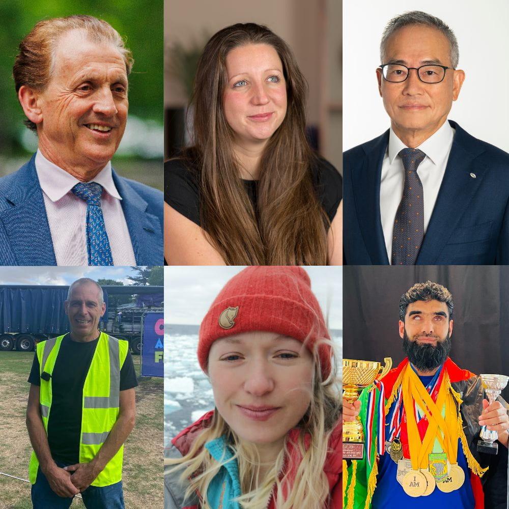 Honorary graduates at Graduation 2025