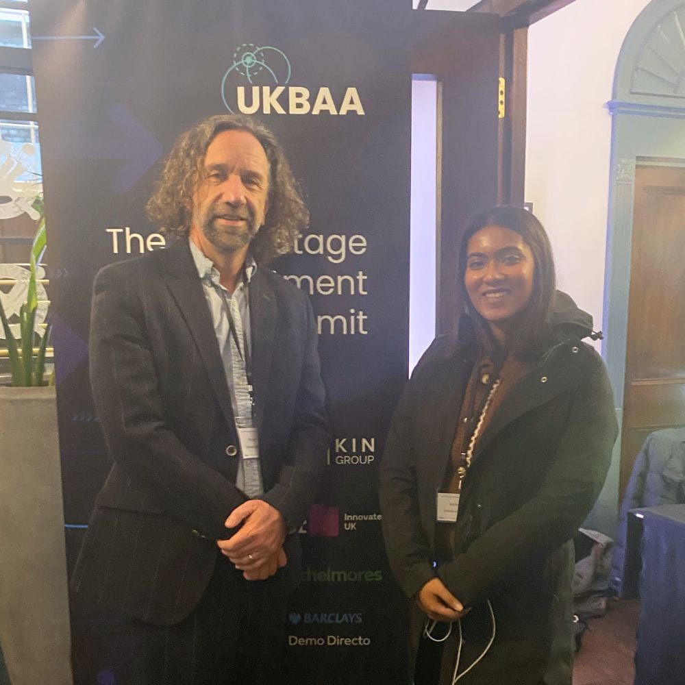 Simon Lister and Richa Daniel 