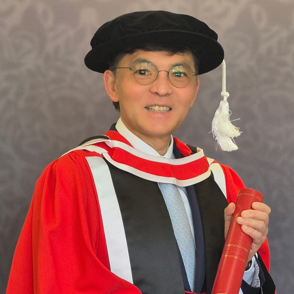 Honorary graduate Patrick Lam