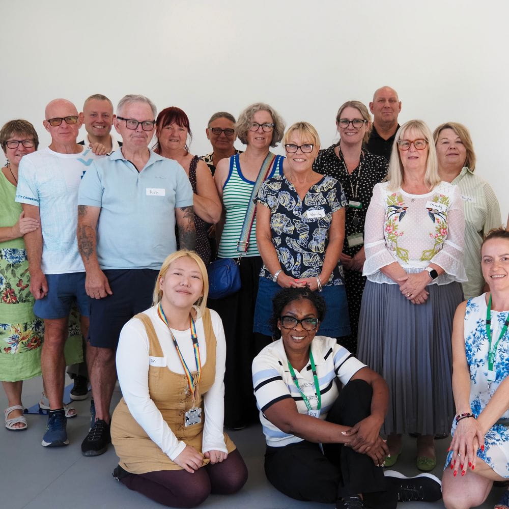 Members of the Young Dementia Group at Clingoe House
