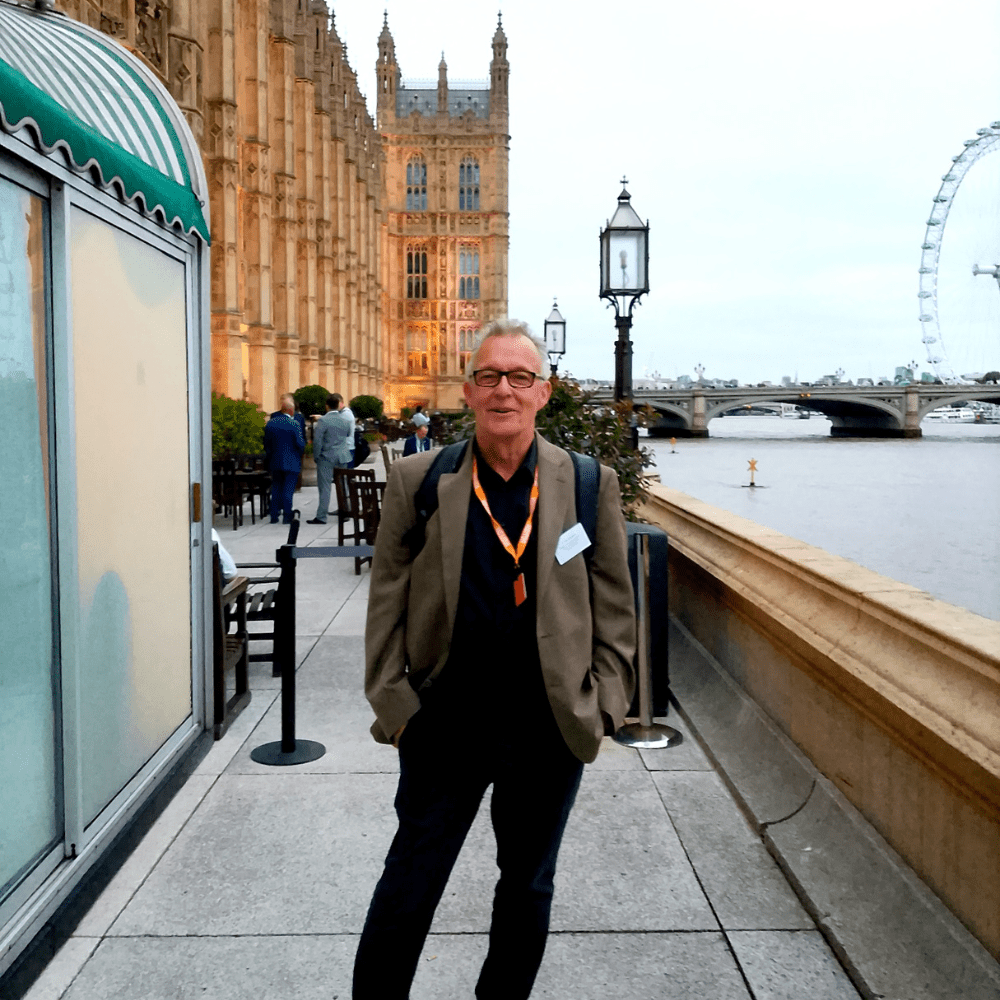 Dr Tony Sampson at the UK Parliament