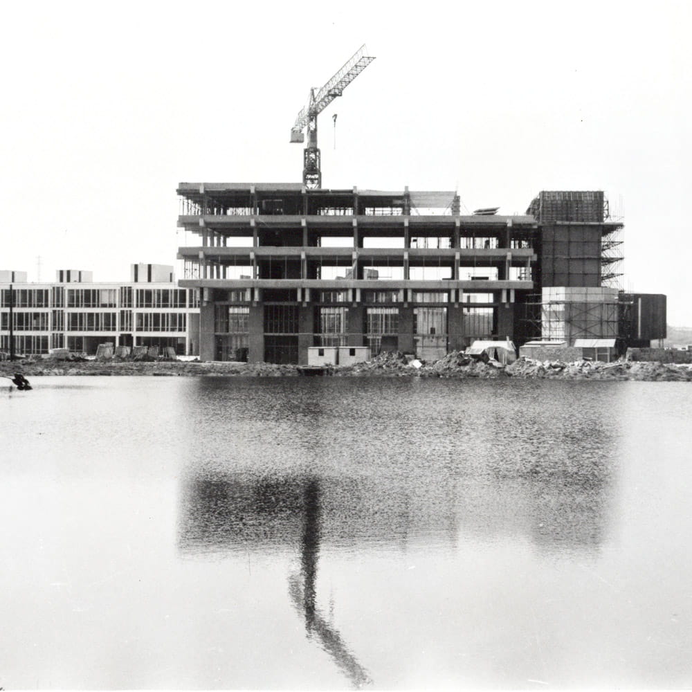 Albert Sloman Library under construction