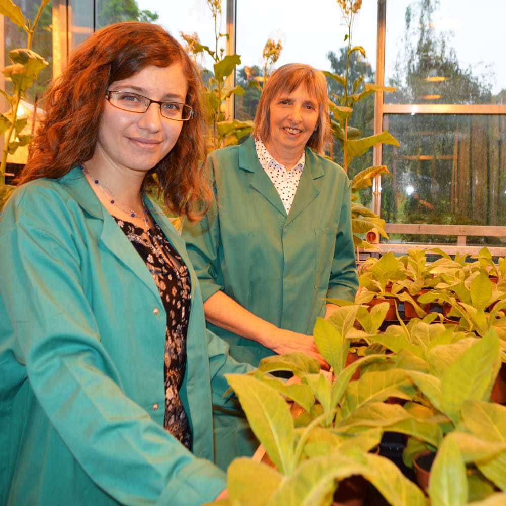 Christine Raines and Patricia Lopez-Calcagno