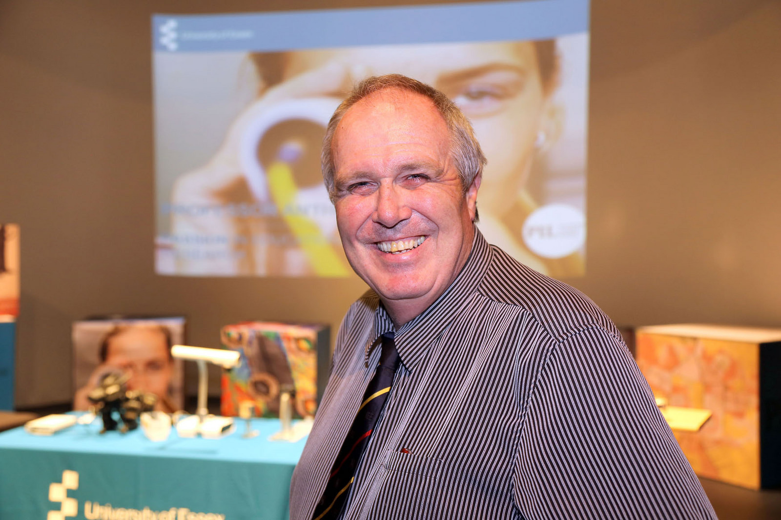 A photo of Professor Anthony Vickers from the School of Computer Science and Electronic Engineering.