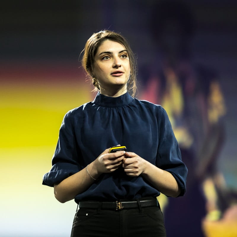 CSEE graduate Ecaterina Gamanji