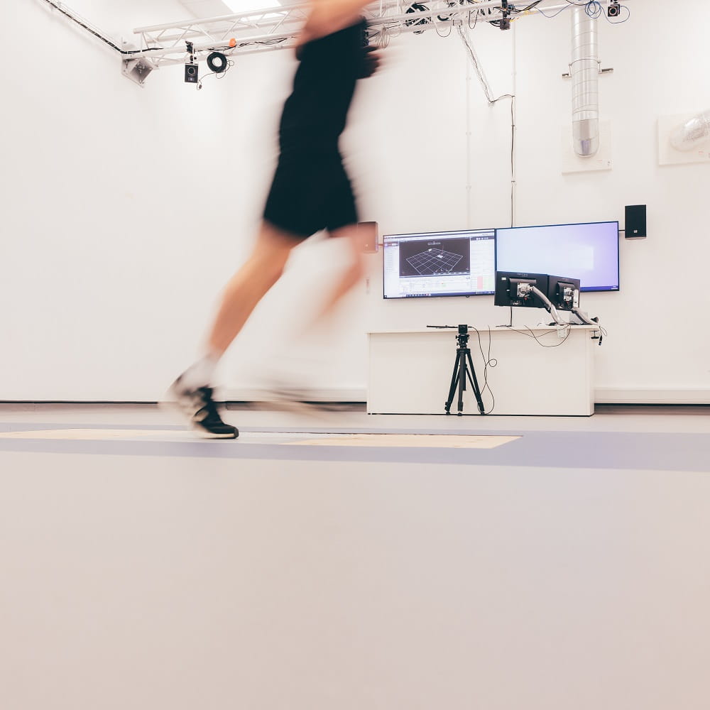 Computer screen showing heart rate