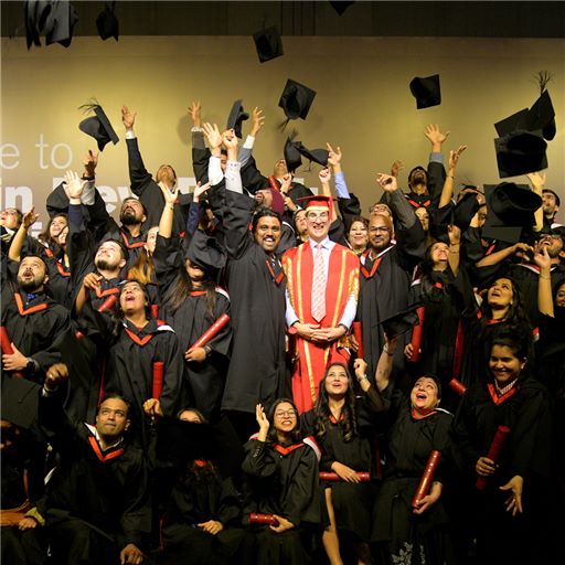 Indian graduates join special graduation