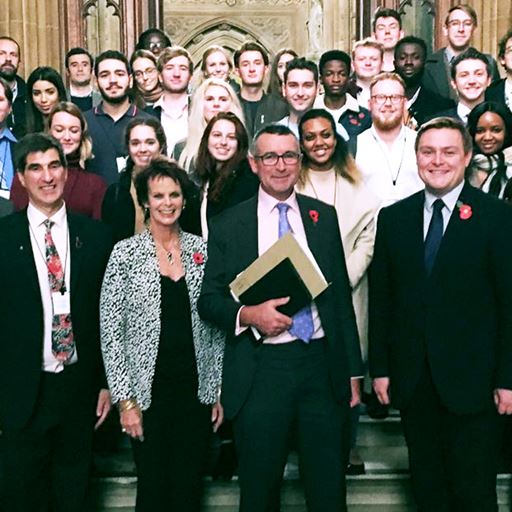 Essex students meet MPs in the House of Commons