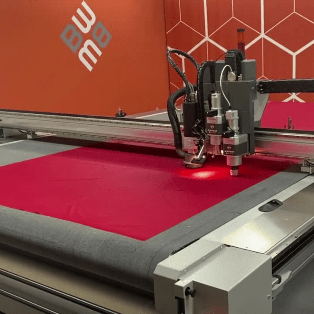 An industry-leading cutting machine at Blackman & White