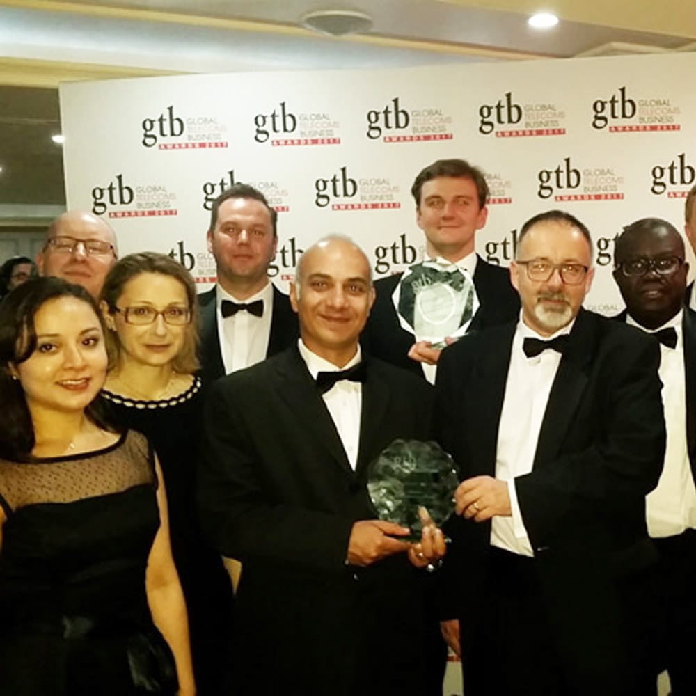 Our researchers and BT win a Global Telecoms Business (GTB) Innovation Award