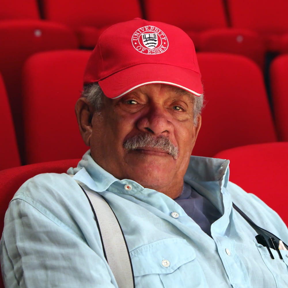 Derek Walcott at the Lakeside Theatre