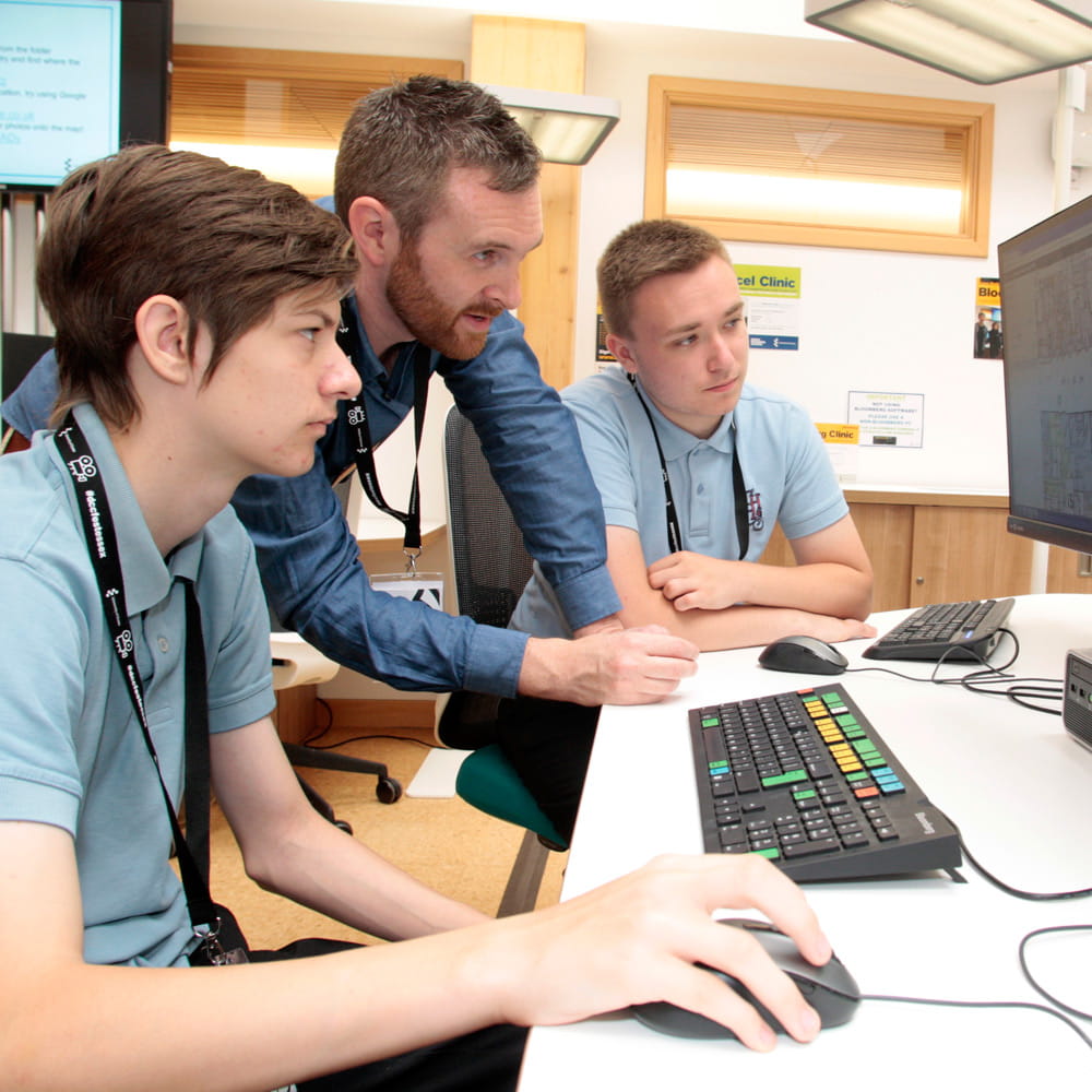 Students at the Festival