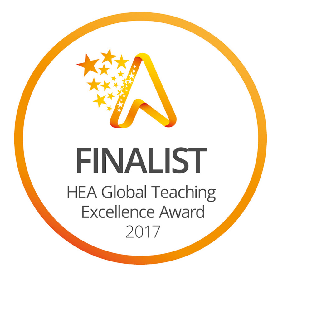 Logo for finalists in the Global Teaching Excellence Award 2017