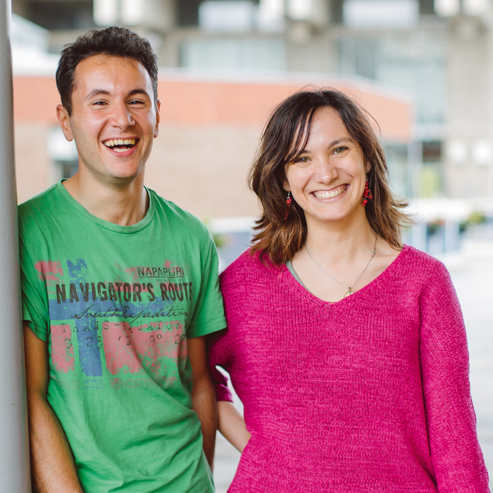 Davide Valeriani and Ana Matran-Fernandez