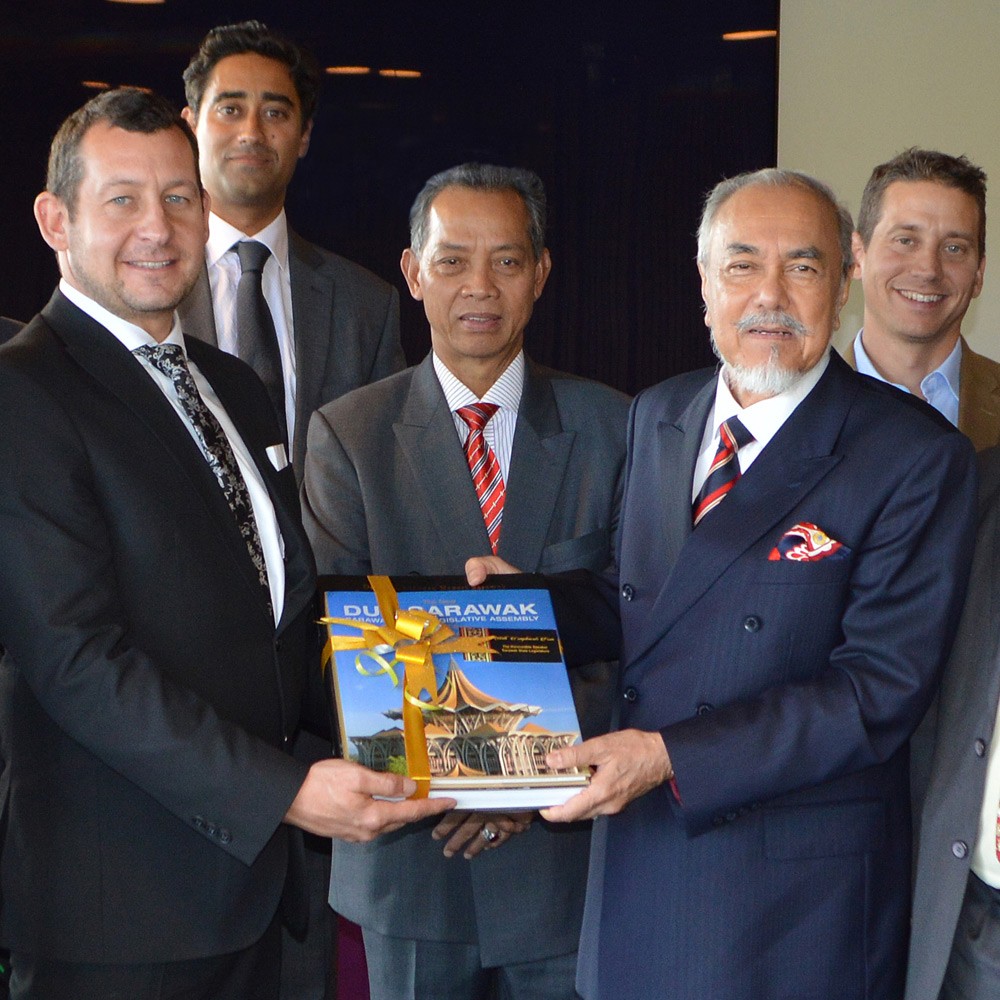 Malaysian delegation visiting Colchester Campus