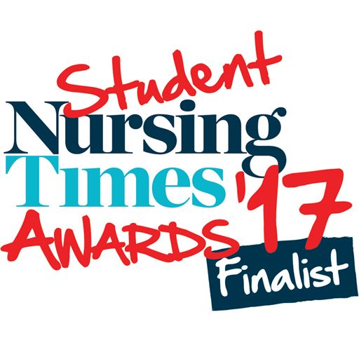 Shortlist success in Student Nursing Times Awards 2017