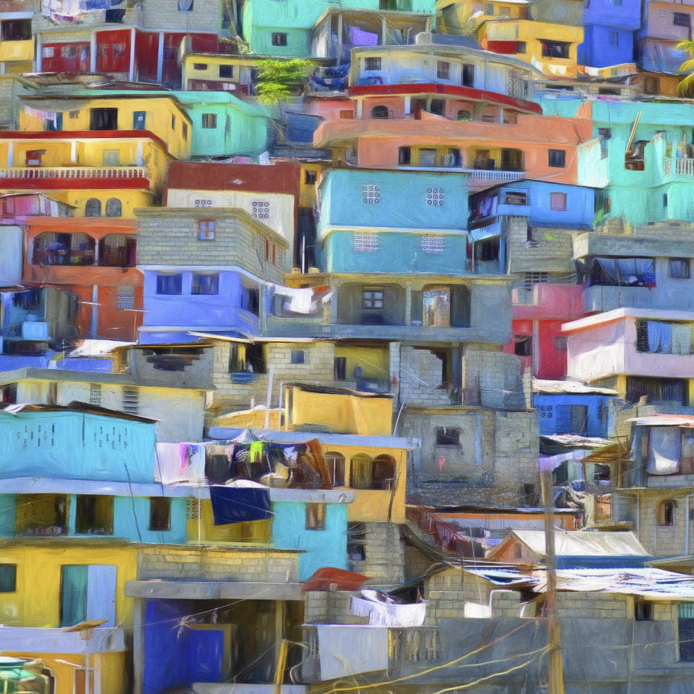 Houses in Haiti