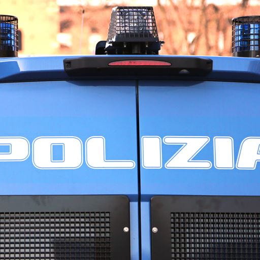 Photo of an Italian police vehicle