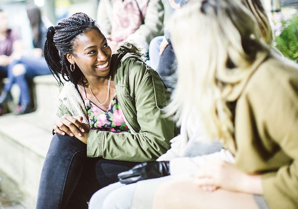 Students on Square 4