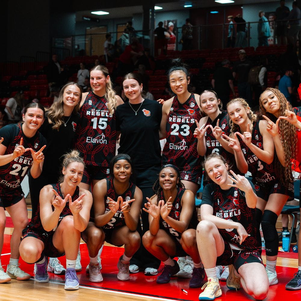 The Rebels celebrate the season