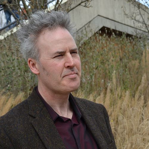 Chris Nicholson outside the Tony Rich teaching centre