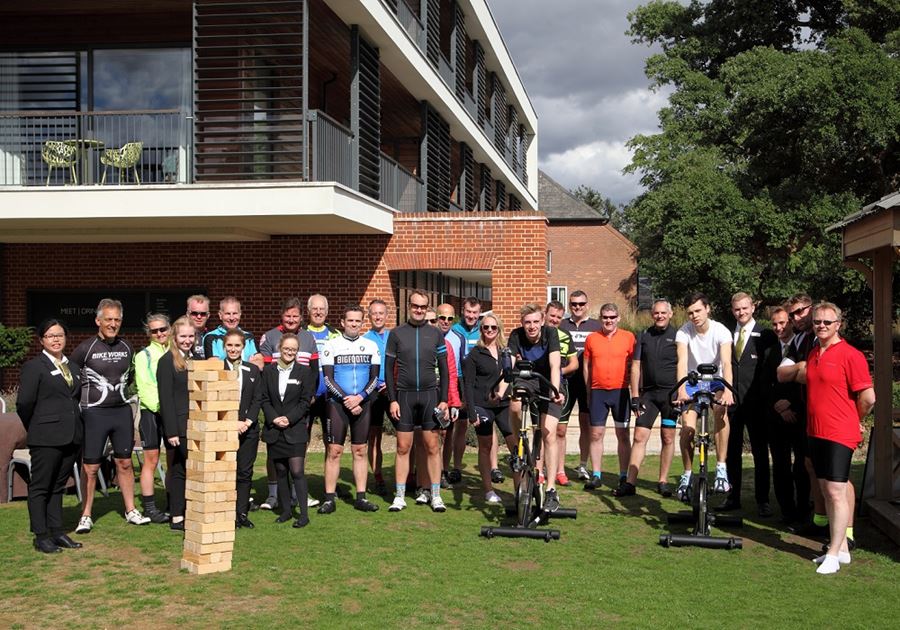 Cycle success for Edge Hotel School students