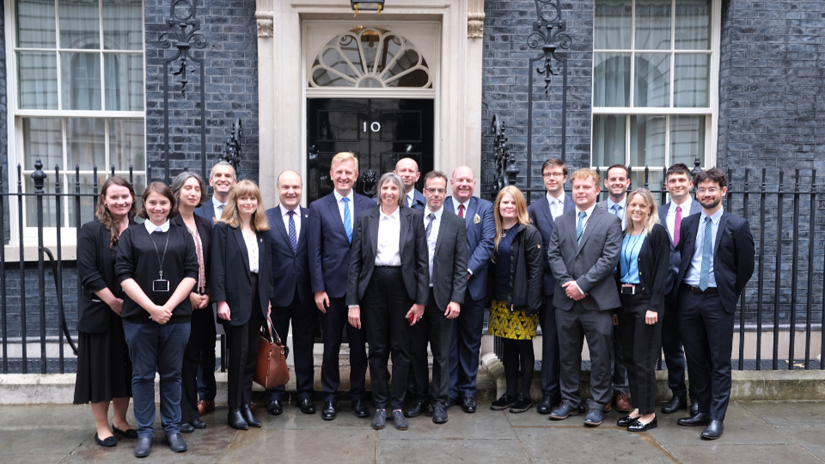 Minister for Implementation, the Open Innovation Team and representatives from the Universities of Essex, Brunel, Lancaster and York)