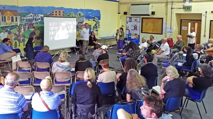 Jaywick meeting discusses human rights as response to extreme poverty