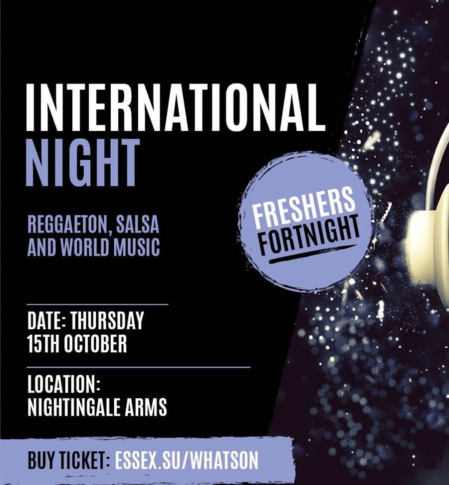 International Night with Reggaeton, Salsa, World Music