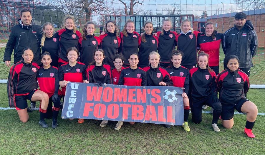 The Women's 1sr Football Team